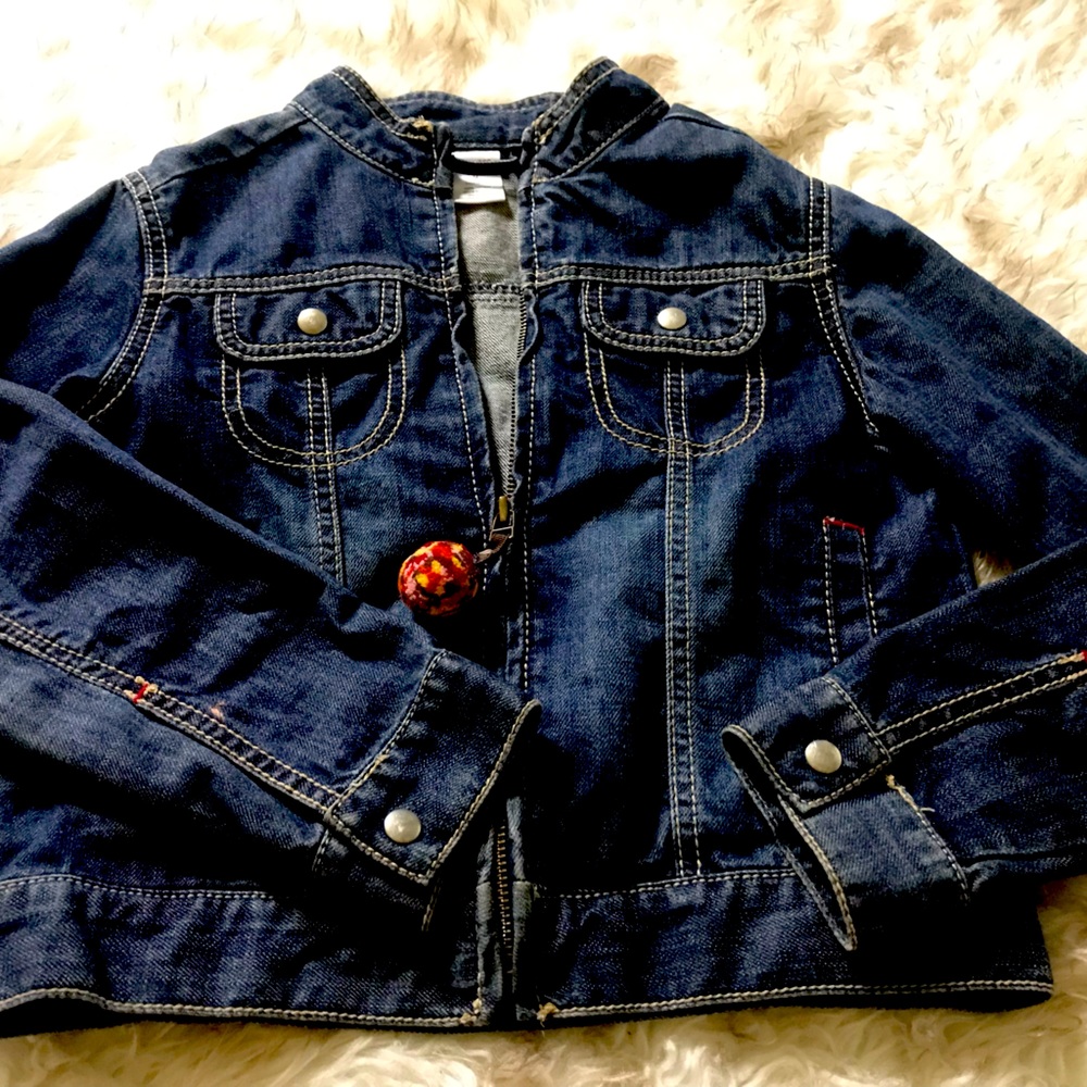 Gymboree girls Jean jacket size 9